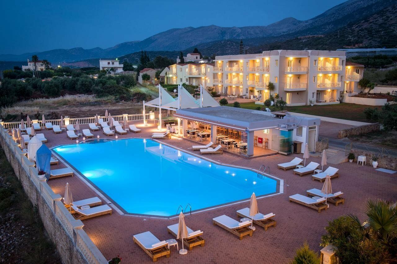 Notos Heights Hotel & Suites Mália Kültér fotó